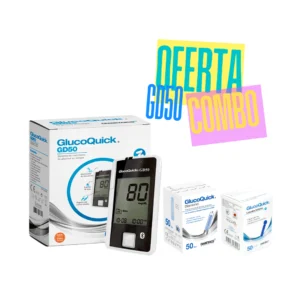 COMBO-GLUCOQUICK-GD50 GLUCOMETRO